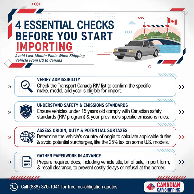 Importing a Car to Canada