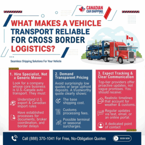 Vehicle Shipping USA to Canada