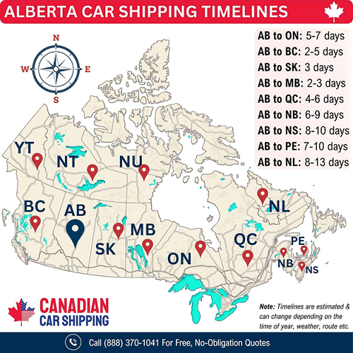 cross canada car shipping