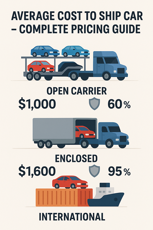 Average Cost to Ship Car