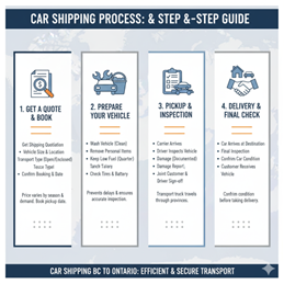 Car Shipping BC To Ontario