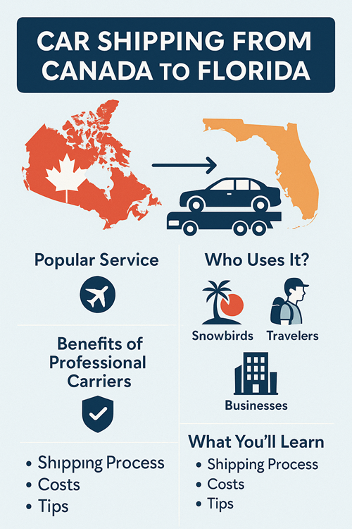 Car Shipping from Canada to Florida