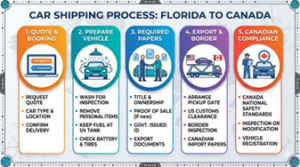 Florida To Canada Car Shipping