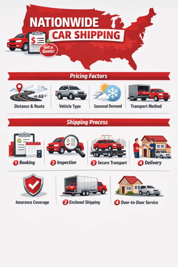 Nationwide Car Shipping Canada