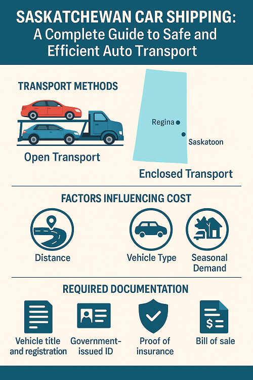 Saskatchewan Car Shipping