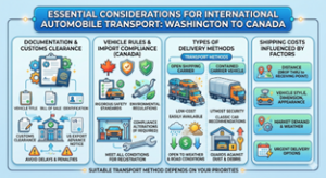 Ship a Car from Washington to Canada